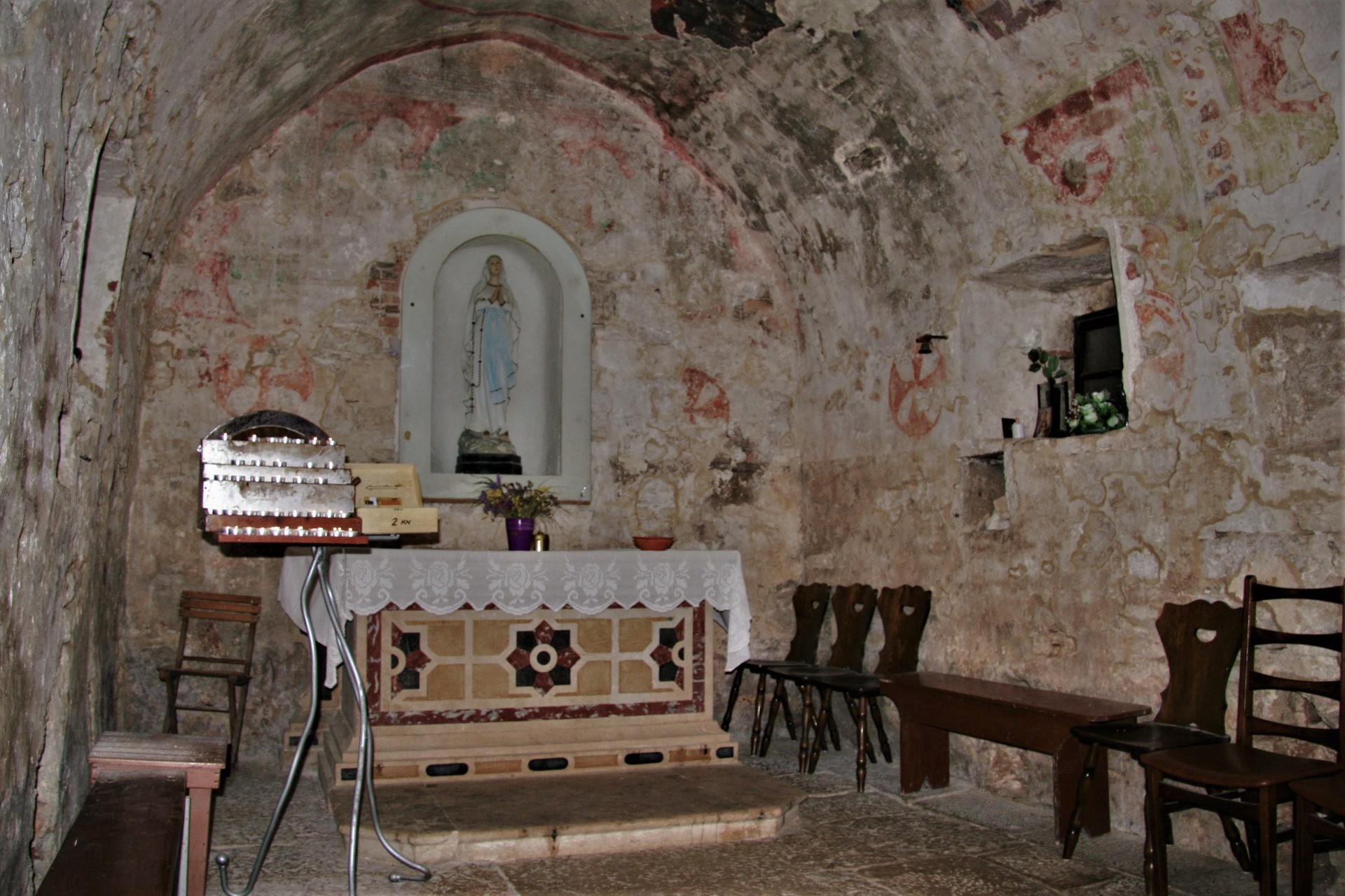 Istria places Fazana church Madonetta
