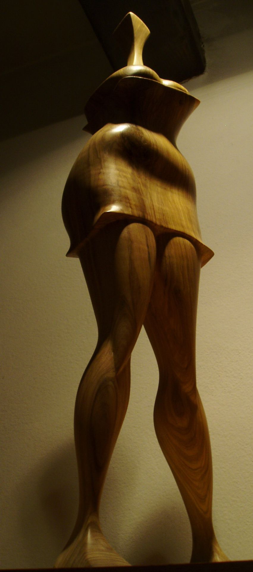 wood sculptures art expression olive wood handmade unique artist design Muse